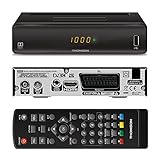 THOMSON THC300 HD Receiver für digitales Kabelfernsehen DVB-C Full HD (HDTV, HDMI, SCART, USB, Mediaplayer) schw