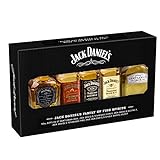 Jack Daniel's FAMILY OF FINE SPIRITS 39% Volume 5x0,05l in Geschenkbox Whisky