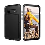 Beeasy Samsung Galaxy S10 Hülle,360 Grad Handyhülle Outdoor Handy Case Schutzhülle Robust Cover Tough Armor Schutzschicht Fallschutz Hybrid Rüstung Schlagfest Stoßfest Kratzfest Bumper,Schw