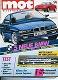 'MOT - Die Autozeitschrift', Heft 14/1987, Vergleich Audi 80 1.8 S mit Ford Sierra 2.0 Ghia mit Renault 21 GTS - Tests Peugeot 205 CTI, Mercedes 260 E, VW Bus Caravelle GL . Praxistest Hymermobil 544 - Pflegepass Opel Kadett E 1.6 S