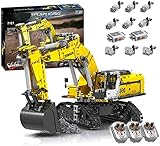 Traktor Ferngesteuerte Traktor Bausteine Kompatibel mit Lego Technic - 1706 Teile (Bagger)