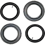 DAIYUDEYZ 2er Pack Mini Pocket Bikes Reifen 12x1/2x2,75 Dirt Bike Innen- und Auß