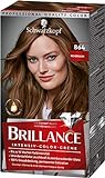 Brilliance Intensiv-Color-Creme 864 Rehbraun Stufe 3 (3 x 160 ml), dauerhafte Haarfarbe mit Diamant-Glanz-Effekt & Pflege-Conditioner, 10 Wochen Farb