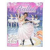 Depesche 11581 TOPModel - Stickerworld Ballet, Stickerheft für Mädchen mit 20 Ballett-Motiven und 108 Stickern zum Aufkleben und Verzieren, ca. 26 x 21 x 0,5