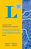 Langenscheidt Fachwörterbuch Kompakt Elektrotechnik und Elektronik Englisch: Englisch-Deutsch/Deutsch-Englisch: Englisch-Deutsch/Deutsch-Englisch. Rund 37.600 Fachbegriffe und 50.000 Übersetzung