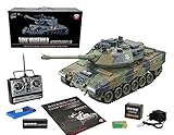 s-idee® RC Panzer YH4101E-11 German Leopard mit Airsoft-Feuerung 1:16 2.4 G