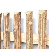 Zaunlatten aus Haselnuss • Zaunbretter 7-9cm x 80cm zum Selbstbauen von Holzzaun, Lattenzaun, Staketenzaun bzw