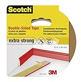 Scotch 42041550 Klebeband Sockelleisten-Befestigung, doppelseitig, 50 mm x 15 m, b