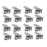 12/16 Stück selbstklebende Rollen für schwere Boxen, Müllboxen, Einweg-Räder, untere Riemenscheibe der Aufbewahrungsbox, Transportrollen, Möb