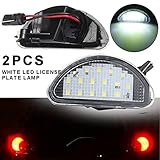 NC 2 Stück 15 SMD LED Auto Auto Nummernschild Licht Lampe Weiß 6000K Für T-oyota Aygo MK I 2005-2014 DIY Zubehör T