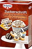 Dr.Oetker - Zuckerschrift mit Schokoladengeschmack - 75g