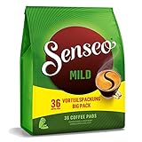 Senseo Kaffeepads Mild Feiner und Samtweicher Geschmack Kaffee 36