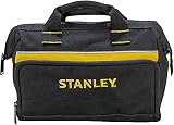 Stanley Werkzeugtasche (12 Zoll, 30 x 25 x 13 cm, robuste, kompakte Tasche für Werkzeuge, Trage aus 600 x 600 Denier Nylon, strapazierfähige Konstruktion) 1-93-330, S