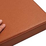 LUOYANFA Lederschwamm Gepolsterte Stuhlkissen,quadratischer Esszimmerstuhl Kissen Bucht Fensterkissen Schuhbank Kissen Soft Pack Sitzpad Indoor Outdoor VERWENDEN