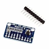 ARCELI ADS 16 Bit 16 Byte 4-Kanal I2C IIC Analog-Digital-ADC-PGA-Wandler mit programmierbarem Verstärkungsverstärker Hochpräziser ADC-Wandler Entwicklungsboard für Arduino Raspberry