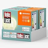 LEDVANCE Volks-Licht E27 Smarte LED Lampe | Bluetooth | warmweiss | dimmbare Glühbirne | kompatibel mit Amazon Alexa und Google Assistant | steuerbar mit der LEDVANCE App | 4er-Pack