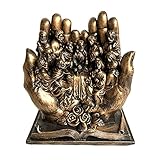Religiöse Figur aus Kunstharz, das letzte Abendmahl auf der Palme, christliche Jesus-Skulptur, Heimdekoration, Ornament zum B