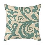 ZGANJIHU Kissenbezug Leinen Dekokissen Fall Mid Century Geometrie Abstrakte Kissenbezüge für Zuhause Sofa Stuhl Dekorative Kissenbezüge (Color : 4)