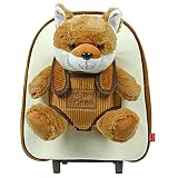 Perletti TOYS Fox Trolley-Rucksack mit Plüsch (st6)