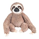 Fancy Faultier Kuscheltier groß 42 cm Kuschel Faultier Plüsch Sloth Stofftier Plüschtier XXL Süß Plush lustige Geschenk für Erwachsene Kinder, Mädchen und Jung