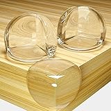 Eckenschutz Kantenschutz Baby 20x - Kindersicherung für Tisch selbstklebend – Stoßschutz für Baby und Kind transparent - Original Hoffenbach® Germany - 2 Jahre G