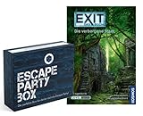 EXIT Das Buch - Set: Die verborgene Stadt (Taschenbuch) + Escape-Party-Box (Sticker, Poster, Knobelei)