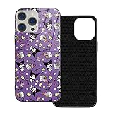 Urban iPhone 12 Hülle mit weichem TPU Kratzfest Kompatibel Cute Purple Fantasy Girl Baby Japanische Anime Bumper Frame Transparent Full Body Cover für iPhone 12