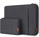 Inateck 360° Rundumschutz 14 Zoll Laptoptasche Hülle Notebook Sleeve Case Schutzhülle Kompatibel 14 Zoll Laptops, 15 Zoll MacBook Pro 2016-2019, Laptop Sleeve Case Laptophü