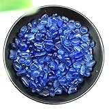YANGB Reiki Stein 50g 7-10mm Blauer Kies Farbige Glasur Kristall Buddha Aquarium Steine ​​Dekorieren Steine ​​und M