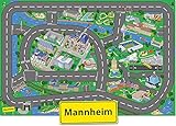 Spielteppich Stadtspielteppich Mannheim - Großer Spielteppich 115 x 175