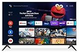 Caixun 32 Zoll Fernseher, HD Smart TV, Android TV mit Google Assistant, WiFi, Bluetooth, Frameless (Modell 2022, EC32V1HA)