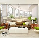 Moderne einfache 3D-Stereo-Raumerweiterung Wandbild Tapete Wohnzimmer Büro Inneneinrichtung Tapete Wohnkultur fototapete 3d effekt tapeten Wohnzimmer Schlafzimmer kinderzimmer-430cm×300