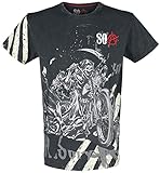 Sons of Anarchy Reaper Männer T-Shirt schwarz XL 100% Baumwolle Fan-Merch, F