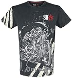 Sons of Anarchy Reaper Männer T-Shirt schwarz L 100% Baumwolle Fan-Merch, F