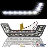 LED Tagfahrlicht L Form R87 kompatibel mit SMART 450 454 451 452 MINI COOPER R50 R53 R55