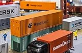 Faller FA 180841 - 40 Hi-Cube Container Hapag Lloyd, Zubehör für die Modelleisenbahn, Modellb