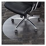 ALGXYQ Bodenmatte Stuhlunterlage Lockenbeständig Hitzebeständig Runde Transparente Tischdecken Einfach Zu Säubern 3 Dicken, Mehrere Größen (Color : 1.5mm, Size : Diameter-100CM)