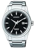 Citizen Herren Datum klassisch Solar Uhr mit Titan Armband BM7360-82E