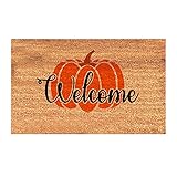 AWDX Fussmatten Halloween Deko Garten Kokos Fußmatte Innen Fußabtreter Außen Schmutzfangmatte Waschbar Wasserdicht Strapazierfähiger Schmutzfänger Personalisierte Fußabstreifer Schmutzfänger 3.0
