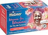 Meßmer Women for Women | Ingwer-Hibiskus | Der Tee, der Gutes tut | 18 Teebeutel | Vegan | Glutenfrei | Lak