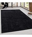 Carpettex Teppich Wohnzimmerteppich, kurz, modern, Farbe und Größe wählbar, anthrazit, 160x230