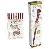 Jelly Belly Harry Potter Geschenk-Set, Voldemort Schoko-Zauberstab (42g) und Bertie Botts Beans (35g)