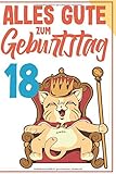 Alles Gute zum Geburtstag 18: Eine großartige Alternative zur Geburtstagskarte - Ein punktiertes Notizbuch mit 120 S