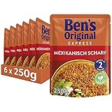 Ben's Original Express-Reis Mexikanisch Scharf, 6 Packungen (6 x 250g)