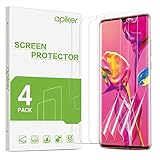 apiker 【4 Stück】 Schutzfolie für Huawei P30 Pro, Huawei P30 Pro Displayschutzfolie - [Anti-Kratzen], [Anti-Öl], [Anti-Bläschen], [Hohe Definition], [Hohe Empfindlichkeit]