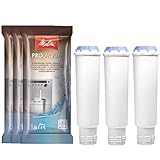 Melitta Caffeo Pro Aqua Claris Wasserfilterkartusche für Kaffeemaschinen, 3 Stück