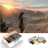 CAFO Tomb Raider Mountains Great Wisdom Puzzle 1000 Pcs für Modekunstwerke hochwertiges Holzp
