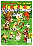 Die schönsten Kinderlieder einfach begleiten mit Gitarre - 34 der beliebtesten Kinderlieder - 34 vierfarbige Illustrationen und 32 vierfarbige Liederkarten zum Ausschneiden - Songbook mit CD und Plek