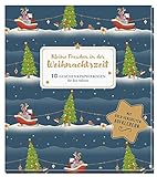 Kleine Freuden in der Weihnachtszeit: 10 Geschenkpapierbogen fü