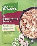 Knorr Fix Würzbasis Geschnetzeltes Züricher Art, 2 Portionen, 36g